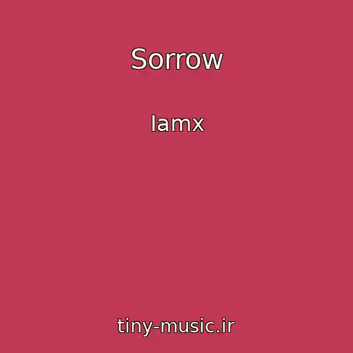 کاور آهنگ Sorrow از Iamx