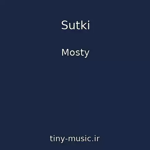 کاور آهنگ Sutki از Mosty