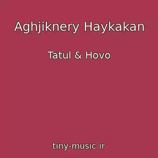کاور آهنگ Aghjiknery Haykakan از Tatul & Hovo