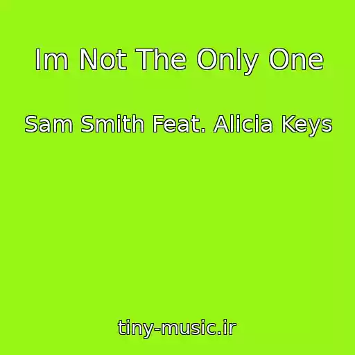 کاور آهنگ Im Not The Only One از Sam Smith Feat. Alicia Keys