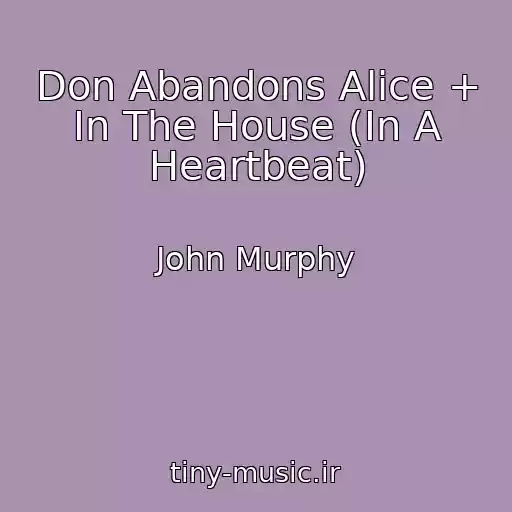 کاور آهنگ Don Abandons Alice + In The House (In A Heartbeat) از John Murphy