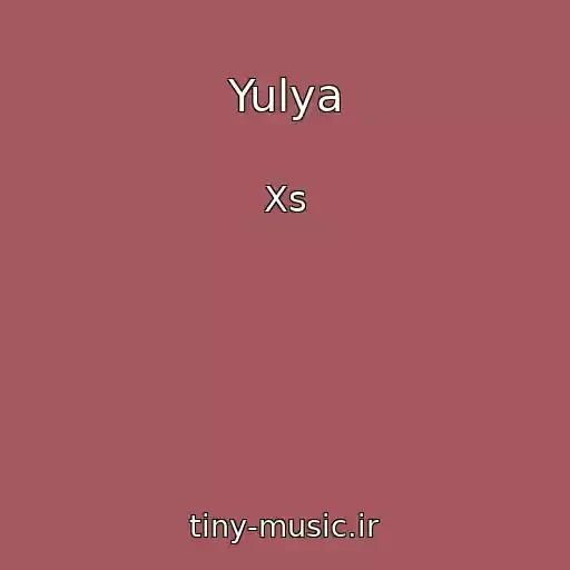 کاور آهنگ Yulya از Xs