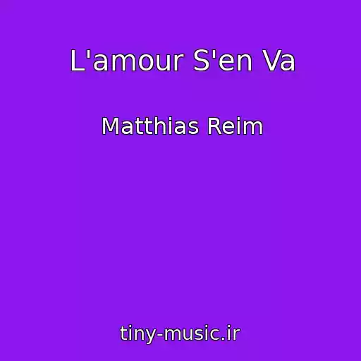 کاور آهنگ L'amour S'en Va از Matthias Reim