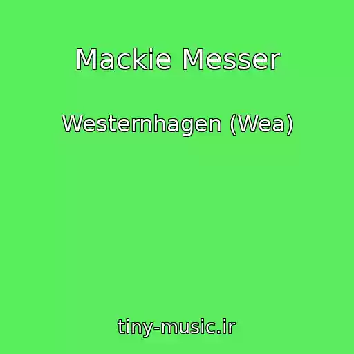 کاور آهنگ Mackie Messer از Westernhagen (Wea)