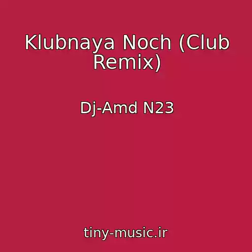 کاور آهنگ Klubnaya Noch (Club Remix) از Dj-Amd N23