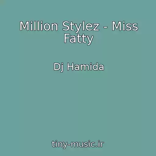 کاور آهنگ Million Stylez - Miss Fatty از Dj Hamida