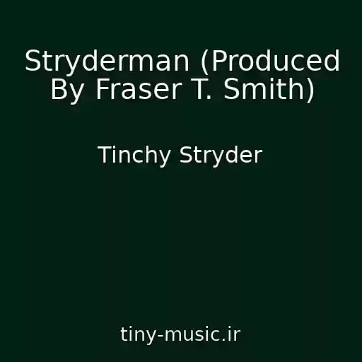 کاور آهنگ Stryderman (Produced By Fraser T. Smith) از Tinchy Stryder