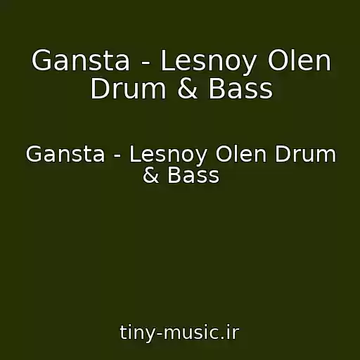 کاور آهنگ Gansta - Lesnoy Olen Drum & Bass از Gansta - Lesnoy Olen Drum & Bass
