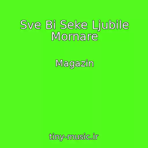 کاور آهنگ Sve Bi Seke Ljubile Mornare از Magazin