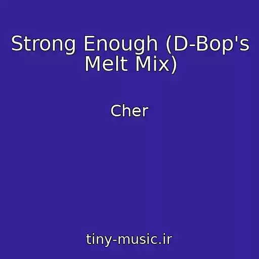 کاور آهنگ Strong Enough (D-Bop's Melt Mix) از Cher