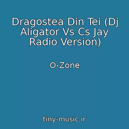 کاور آهنگ Dragostea Din Tei (Dj Aligator Vs Cs Jay Radio Version) از O-Zone
