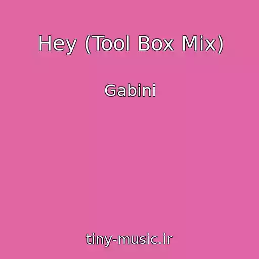 کاور آهنگ Hey (Tool Box Mix) از Gabini