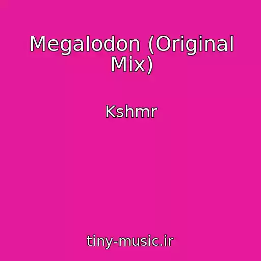 کاور آهنگ Megalodon (Original Mix) از Kshmr