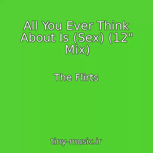 کاور آهنگ All You Ever Think About Is (Sex) (12" Mix) از The Flirts
