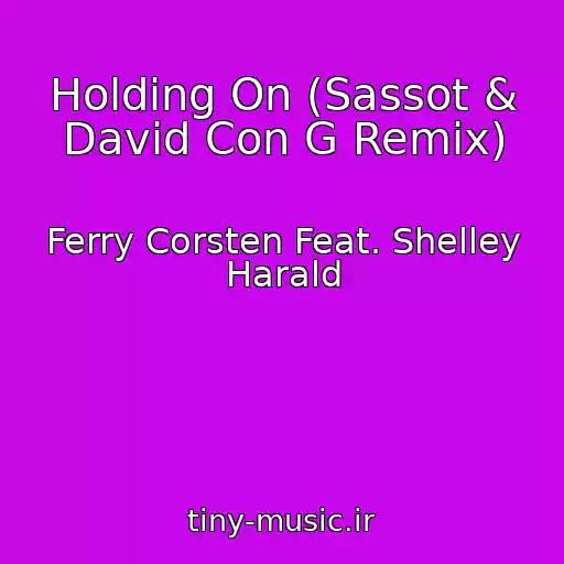 کاور آهنگ Holding On (Sassot & David Con G Remix) از Ferry Corsten Feat. Shelley Harald