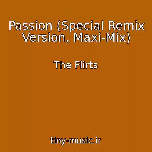 کاور آهنگ Passion (Special Remix Version, Maxi-Mix) از The Flirts