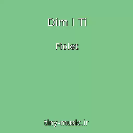 کاور آهنگ Dim І Ti از Fіolet
