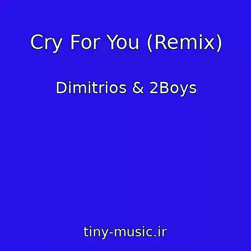 کاور آهنگ Cry For You (Remix) از Dimitrios & 2Boys