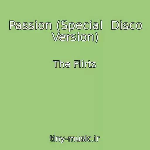 کاور آهنگ Passion (Special  Disco Version) از The Flirts