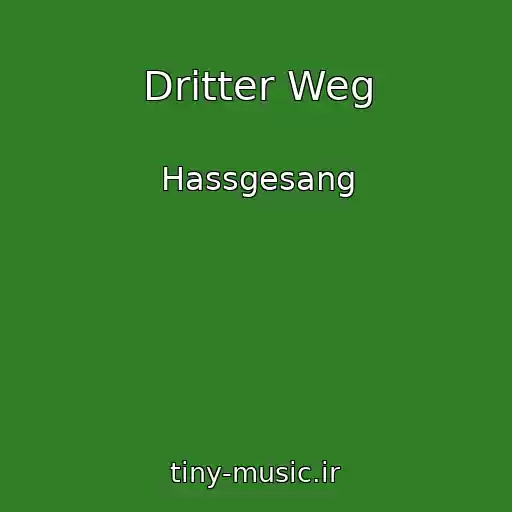 کاور آهنگ Dritter Weg از Hassgesang
