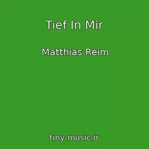 کاور آهنگ Tief In Mir از Matthias Reim