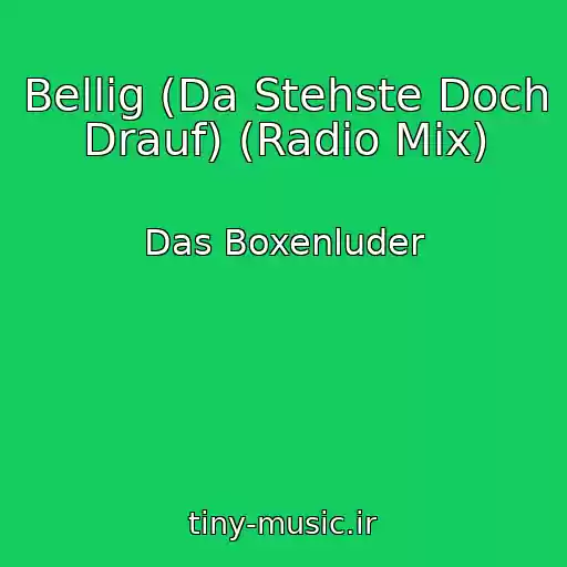 کاور آهنگ Bellig (Da Stehste Doch Drauf) (Radio Mix) از Das Boxenluder