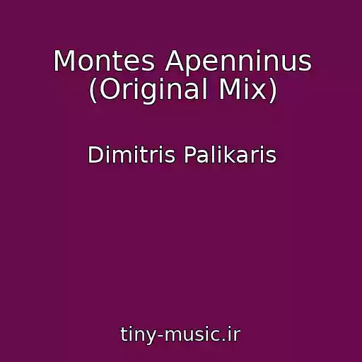کاور آهنگ Montes Apenninus (Original Mix) از Dimitris Palikaris
