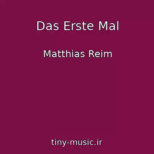 کاور آهنگ Das Erste Mal از Matthias Reim