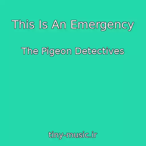 کاور آهنگ This Is An Emergency از The Pigeon Detectives