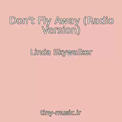 کاور آهنگ Don't Fly Away (Radio Version) از Linda Skywalker