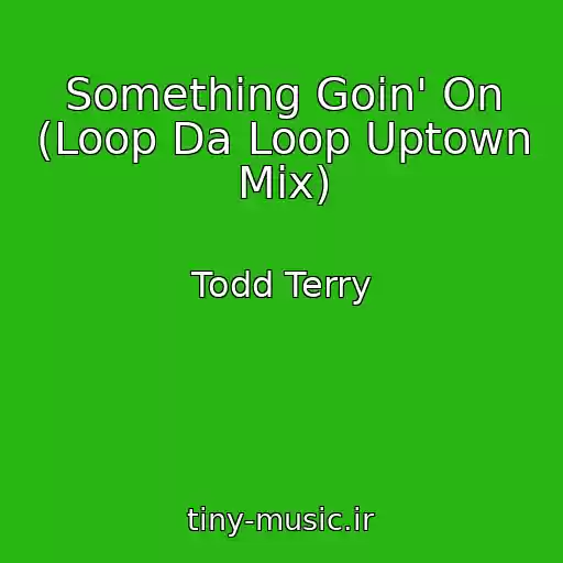 کاور آهنگ Something Goin' On (Loop Da Loop Uptown Mix) از Todd Terry