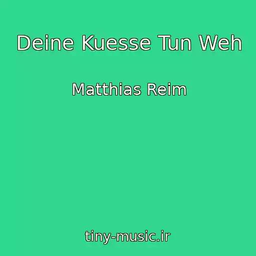 کاور آهنگ Deine Kuesse Tun Weh از Matthias Reim