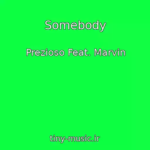 کاور آهنگ Somebody از Prezioso Feat. Marvin