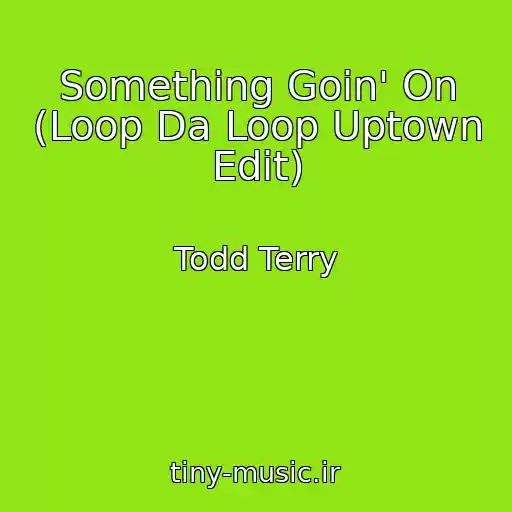 کاور آهنگ Something Goin' On (Loop Da Loop Uptown Edit) از Todd Terry