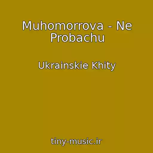 کاور آهنگ Muhomorrova - Ne Probachu از Ukrainskie Khity