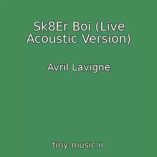 کاور آهنگ Sk8Er Boi (Live Acoustic Version) از Avril Lavigne