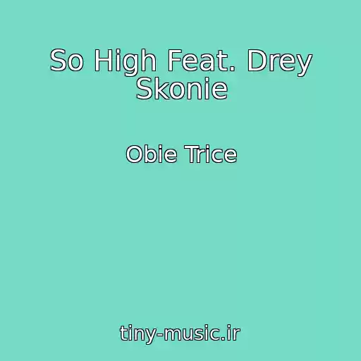 کاور آهنگ So High Feat. Drey Skonie از Obie Trice