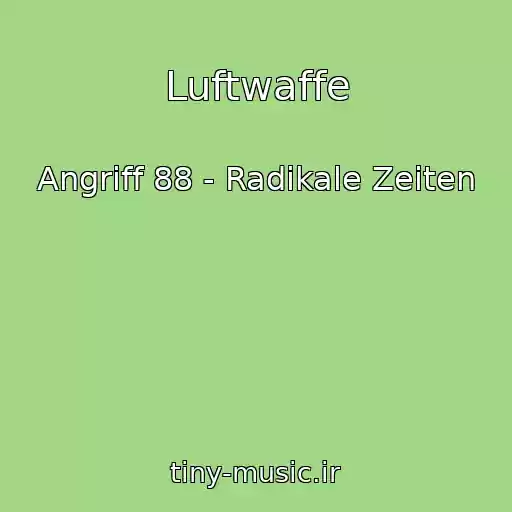 کاور آهنگ Luftwaffe از Angriff 88 - Radikale Zeiten