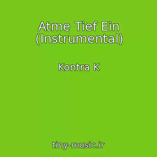 کاور آهنگ Atme Tief Ein (Instrumental) از Kontra K