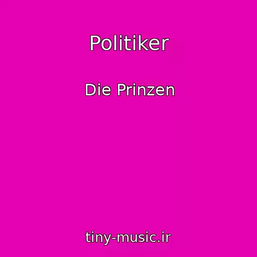 کاور آهنگ Politiker از Die Prinzen