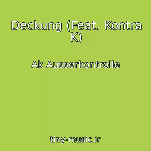 کاور آهنگ Deckung (Feat. Kontra K) از Ak Ausserkontrolle