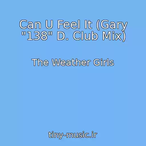 کاور آهنگ Can U Feel It (Gary "138" D. Club Mix) از The Weather Girls