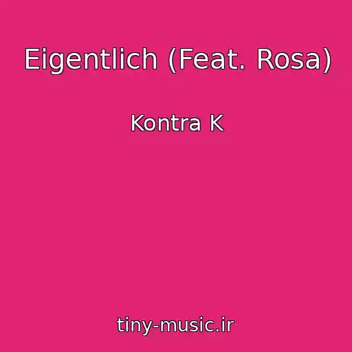 کاور آهنگ Eigentlich (Feat. Rosa) از Kontra K