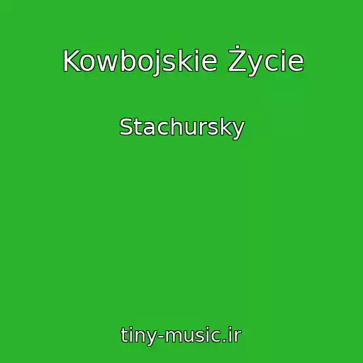 کاور آهنگ Kowbojskie Życie از Stachursky