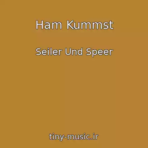 کاور آهنگ Ham Kummst از Seiler Und Speer