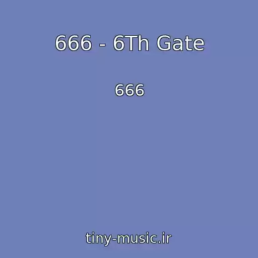 کاور آهنگ 666 - 6Th Gate از 666