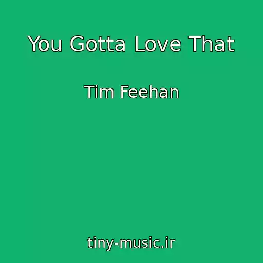 کاور آهنگ You Gotta Love That از Tim Feehan