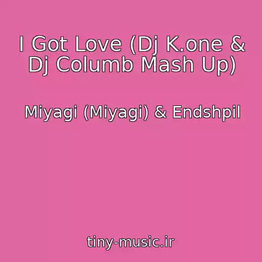 کاور آهنگ I Got Love (Dj K.one & Dj Columb Mash Up) از Miyagi (Miyagi) & Endshpil