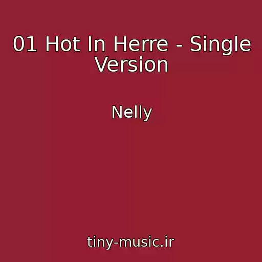 کاور آهنگ 01 Hot In Herre - Single Version از Nelly