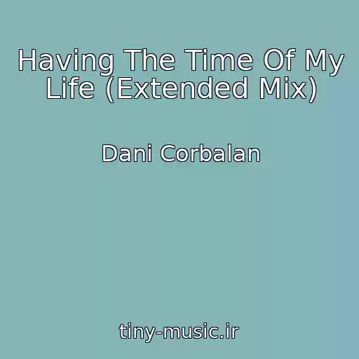 کاور آهنگ Having The Time Of My Life (Extended Mix) از Dani Corbalan